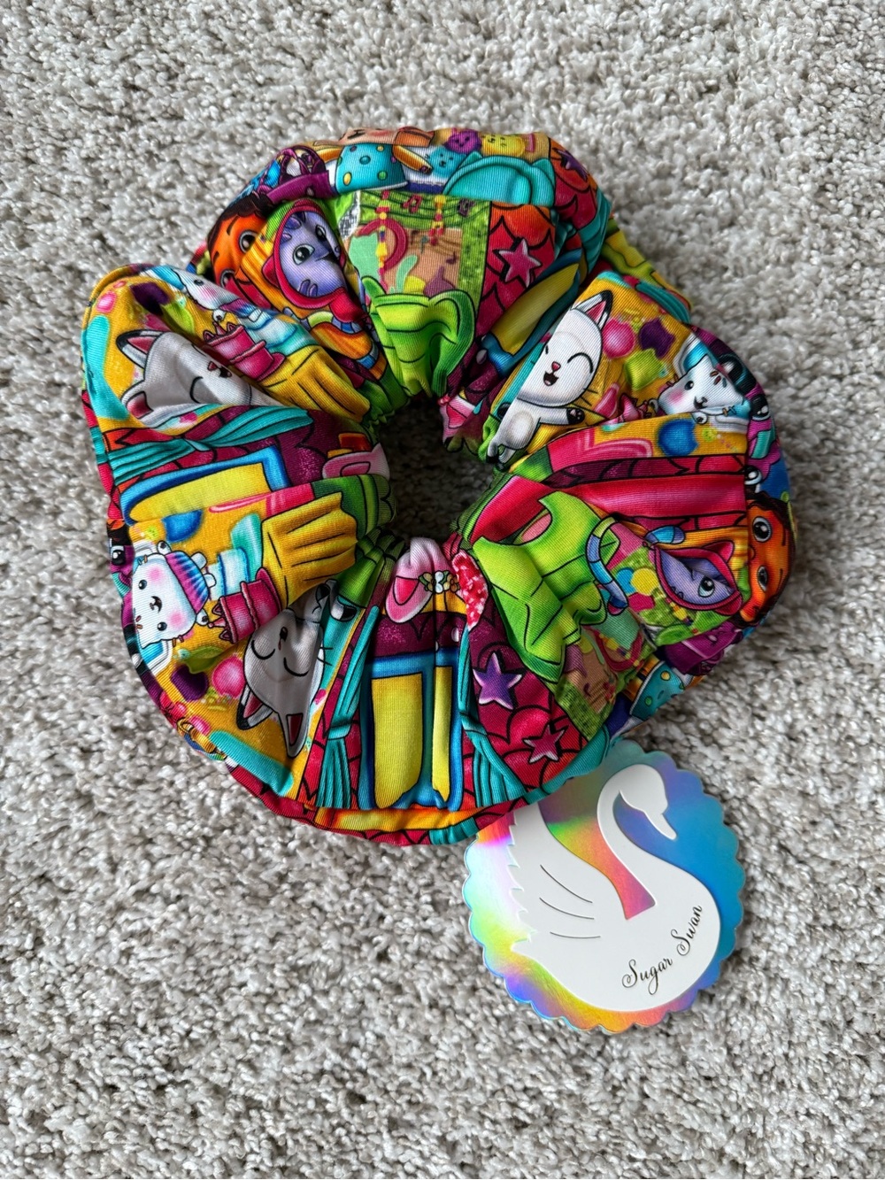 Gabby’s Dollhouse Bamboo Scrunchie